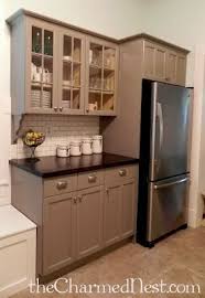 Kitchen Cabinetry Painted In French Linen Chalk Paint Decorative Paint By Annie Sloan Painting Kitchen Cabinets Home Kitchens Kitchen Design