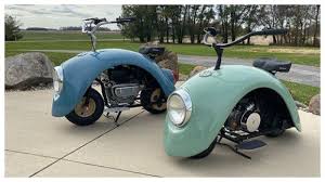 Unik Dan Kreatif Sepeda Motor Ini Bentuknya Seperti Kura Kura Pakai Fender Vw Beetle Tribunnews Com Mobile