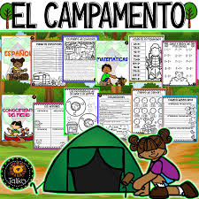 Repaso El Campamento Foreign Languages Foreign Language Learning Activities