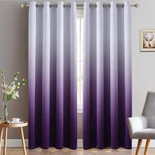 Ein flächenvorhang zur verdunkelung ist besonders geeignet, große fensterflächen vor licht zu schützen. Lange Ombre Vorhange Blackout Weiss Und Lila Zimmer Verdunkelung Vorhang Thermische Isolierte Tulle Fenster Vorhange Fur Wohnzimmer Bett Buy Ombre Vorhange Verdunkelung Vorhang Vorhange Blackout Product On Alibaba Com