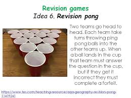 Sixty Revision Strategies Revision Strategies Revision Games Gcse Geography