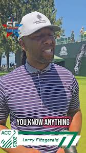 Larry Fitzgerald talks about what receivers he loves watching play today  #nfl #accgolf #Cardinals #receivers
