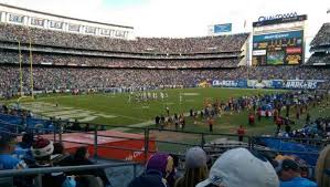Sdccu Stadium Section P27 Home Of San Diego Chargers San