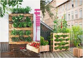 Hochbeet Paletten Bauen Erdbeeren Gemuse Krauter Vertikal Hochbeet Hochbeet Aus Paletten Krautergarten Palette
