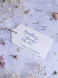 Love Quotes On Gift Tags Custom Calligraphy Inspirational Quotes Motivational Quote Book Mark Pers Calligraphy Gift Tags Custom Calligraphy Ink Lettering