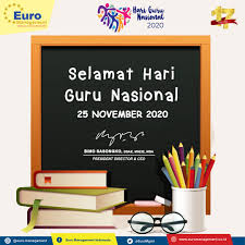 Maybe you would like to learn more about one of these? Selamat Hari Guru Nasional