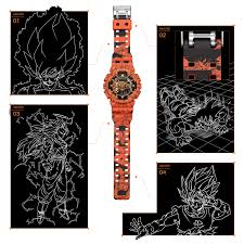 The dragon ball z logo can also be found on the caseback and special packaging. The G Shock X Dragon Ball Z Limited Edition Ga110jdb 1a4 Has The Best Backlit Dial Of 2020 Time And Tide Watches