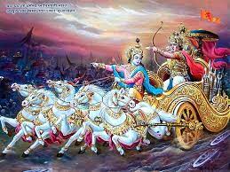 Krishna Arjun Krishna Painting Krishna Wallpaper Krishna Art