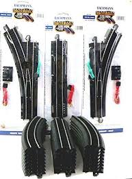 Each Section Combines Track And Roadbed Into A Single Unit With Snap Fit Assembly And Plug In Wiring To Provide Insta Model Railroad Model Trains Model Railway