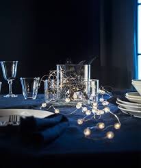 Mit Der Batteriebetriebenen Ikea Snoyra Led Lichterkette Fur Drinnen In Silberfarben Wird Jeder Tag Zum Festt Lichterkette Lichterketten Deko Ikea Lichterkette