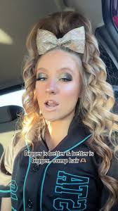 St Johns Cheerleader Big Hair