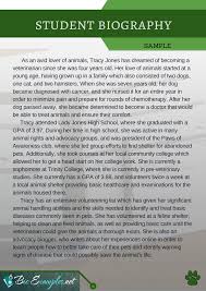Biography Sample For College Students Pdf Need To Write A Student Bio Checkthis Student Biography Example And See More Samples On This Site Writing A Bio Autobiography Template Short Biography Example