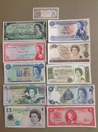 World 18 Different Banknotes All With Queen Elizabeth Catawiki