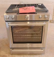 kitchenaid 5 burner slide in gas range