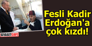 Vatandaşlarla tokalaşan erdoğan hastaneden ayrıldı. Fesli Kadir Erdogan A Cok Kizdi