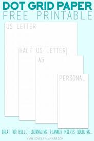 Free Printable Dot Grid Paper For Bullet Journal Lovely Planner Bullet Journal Free Printables Bullet Journal Printables Dot Grid Journal