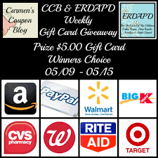 The target redcard credit card and the target redcard debit card. Ends 05 15 Weekly Gift Card Giveaway Enter To Win A 5 00 Gift Card Of Your Choice To Amazon Paypal Walmart Kmart Gift Card Giveaway Gift Blog Giveaway