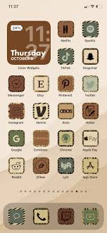 Ios 14 App Icons Safari Brown Leopard Neutral Zebra Etsy App Icon Homescreen Iphone Ios App Icon