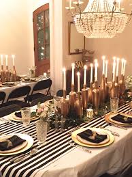 Gold Black And White My 30th Birthday Dinner Party Sevenlayercharlotte White Party Decorations Birthday Dinner Party Black And White Party Decorations