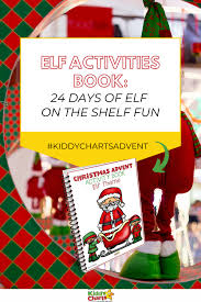 Elf Activities Book 24 Days Of Elf On The Shelf Fun