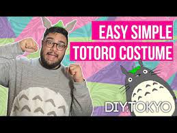 Totoro inspired dress | easy halloween costume diy 2015. Easy Diy Totoro Costume Part 1