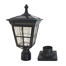 Moonrays 91381 payton solar light. 6 Best Solar Post Lights To Lighten Your Garden Fence Trees Com