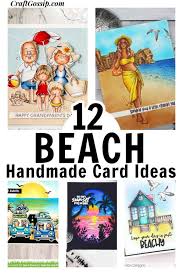 12 Beach Themed Card Ideas for Summer