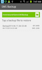 For more information on downloading sms backup & restore to your phone, check out our guide: Sms Backup Restore