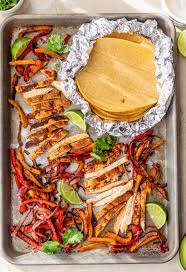 Sheet Pan Chicken Fajitas