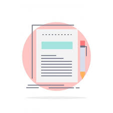Business Document File Paper Presentation Flat Color Icon Ve Color Icons Architecture Background Png And Vector With Transparent Background For Free Download Paper Presentation Filing Papers Presentation