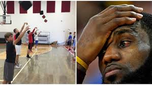 Lebron James pone el grito en el cielo con los balones cuadrados