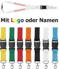 Schlüsselbänder preiswert bedrucken und online bestellen: Schlusselhalsband Selber Gestalten Schlusselband Selbst Designen Lanyard Werbemittel