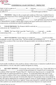 Property taxes, insurance premiums and costs associated to the maintenance of the property. Free Kansas Triple Net Lease Agreement Form Pdf 165kb 9 Page S