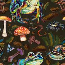 When you think of a swamp witch, you're probably imagining a . Witch Aesthetic Fabric Wallpaper And Home Decor Spoonflower
