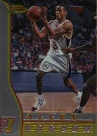 Allen Iverson Rookie Card Checklist Gallery, Best, Most Valuable