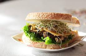 Then put vegetables between two slices of rye or whole wheat bread. Vegetarian All Day Breakfast Sandwich Casa Veneracion