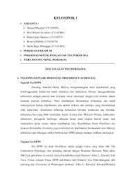 Kelebihan menggunakan otonomi daerah yaitu: Pdf Macam Alat Tes Psikologi Ahmad Mjhid Academia Edu