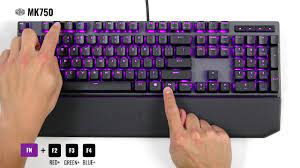 If you have a razer keyboard but it's not lighting up, you need to read this post which can help you solve the problem easily and quickly. Mk750 How To Change Your Color Selection Youtube
