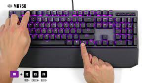 I have to open up razer synapse to change it back everytime. Mk750 How To Change Your Color Selection Youtube
