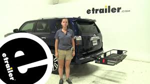 The following table contains the maximum trailer weight (towing capacity) recommended for a toyota 4runner for every model year 2009 and after. Etrailer Curt Hitch Cargo Carrier Review 2016 Toyota 4runner Youtube