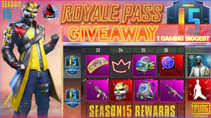 Pubg Mobile 1 Gaming 15 Royal Pass Giveaway Season 15 Free Partici In 2020 Play Hacks Leaks Cool Logo