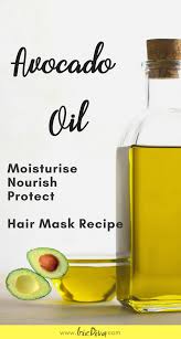 For best results, apply avocado masks to dry hair. Avocado Oil For Hair Homemade Hair Mask For Dry Hair Benefits Of Avocado Oil For Hair Include Hair Avocado Oil Hair Homemade Hair Products Homemade Hair Mask