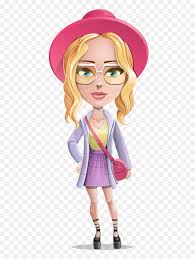These free cartoon characters (vectors) can be used for animations using microsoft powerpoint as templates & slides. Stylish Girl Cartoon Vector Character Aka Fifi Stylish Images Cartoon Girl Hd Png Download Vhv