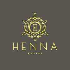 Henna Logo Pre Made Logo Flower Logo Design Initial Logo Small Business Branding Flower Logo Design Flower Logo Initials Logo