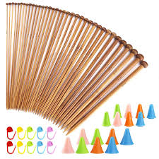 Because the metric measurements of uk sizes are different, it may help to. Us Sizes 6 10 10pc Boye Bamboo Knitting Needle Set Logisticpross Com