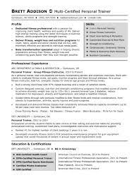 We have professional cv examples from experts in your industry. Personal Trainer Resume Sample Monster Com
