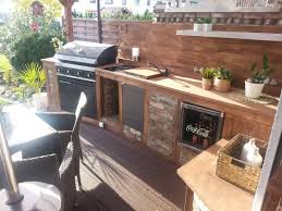 Aussenkuche Auf Der Terrasse Garten Kuche Kochen Im Freien Grill Kuche Aussenkuche
