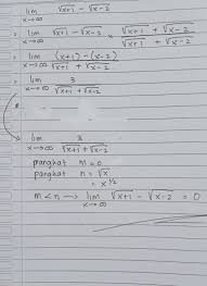 Check spelling or type a new query. Limit X Menuju Tak Hingga Akar X 1 Dikurang Akar X 2 Brainly Co Id