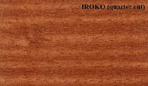 Iroko Wood Veneer