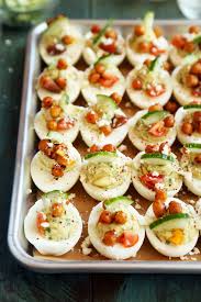 Falafel Deviled Eggs Joy The Baker Recipe In 2020 Food Processor Recipes Deviled Eggs Stuffed Peppers